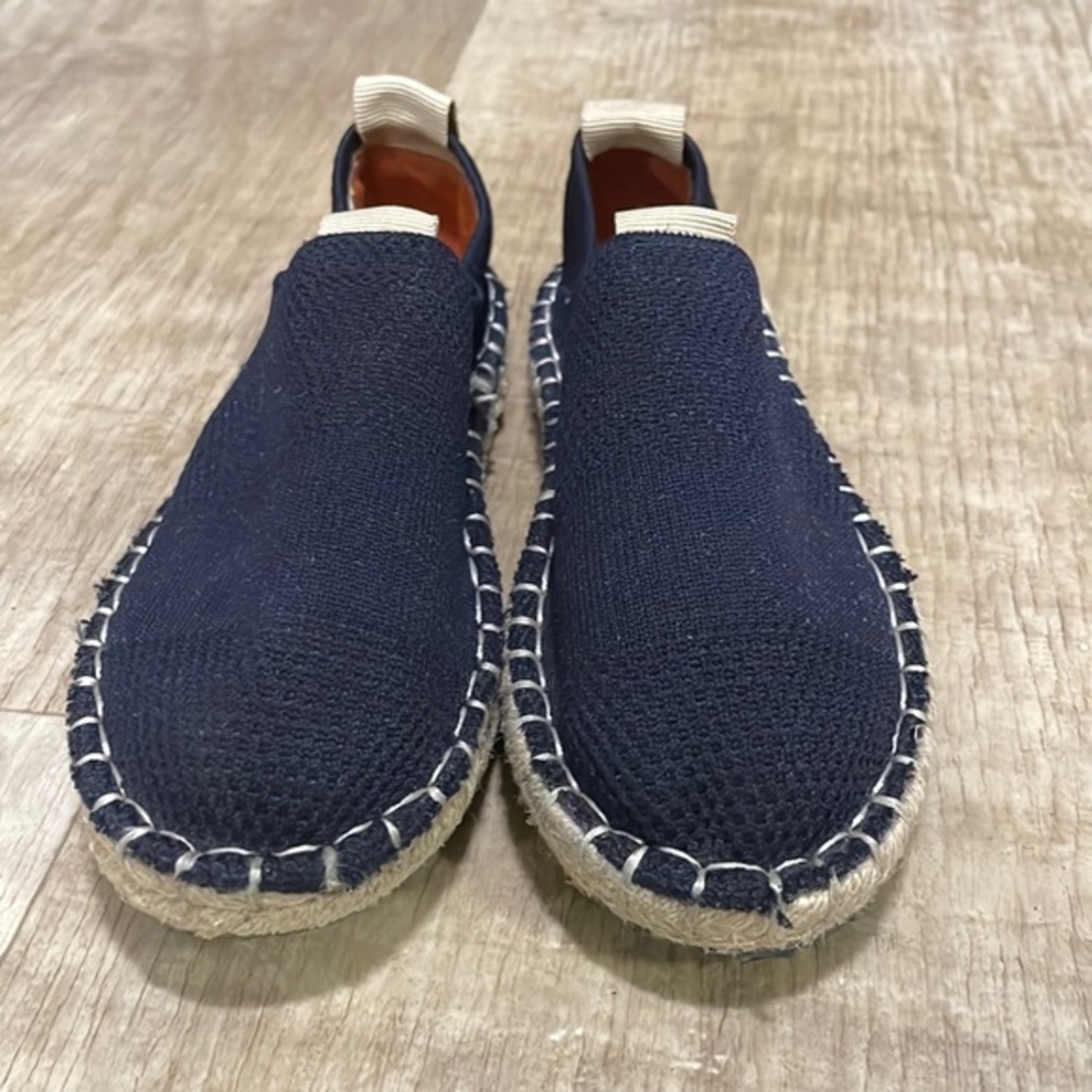Zara Kids Navy Espadrilles Flats‎ Size 32